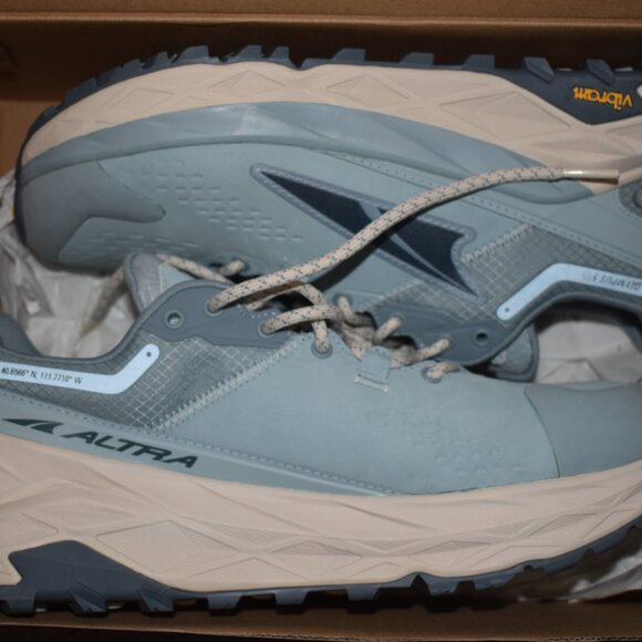 Altra Olympus 5 Hike Low GTX Gore-Tex Hiking Trail Vibram Women's Size 9.5 Blue - Picture 2 of 9